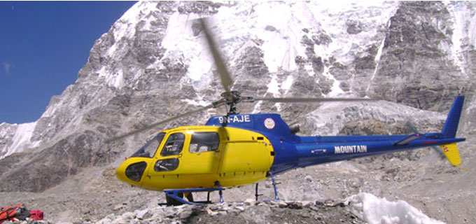 12 best places in Nepal with helicopter 